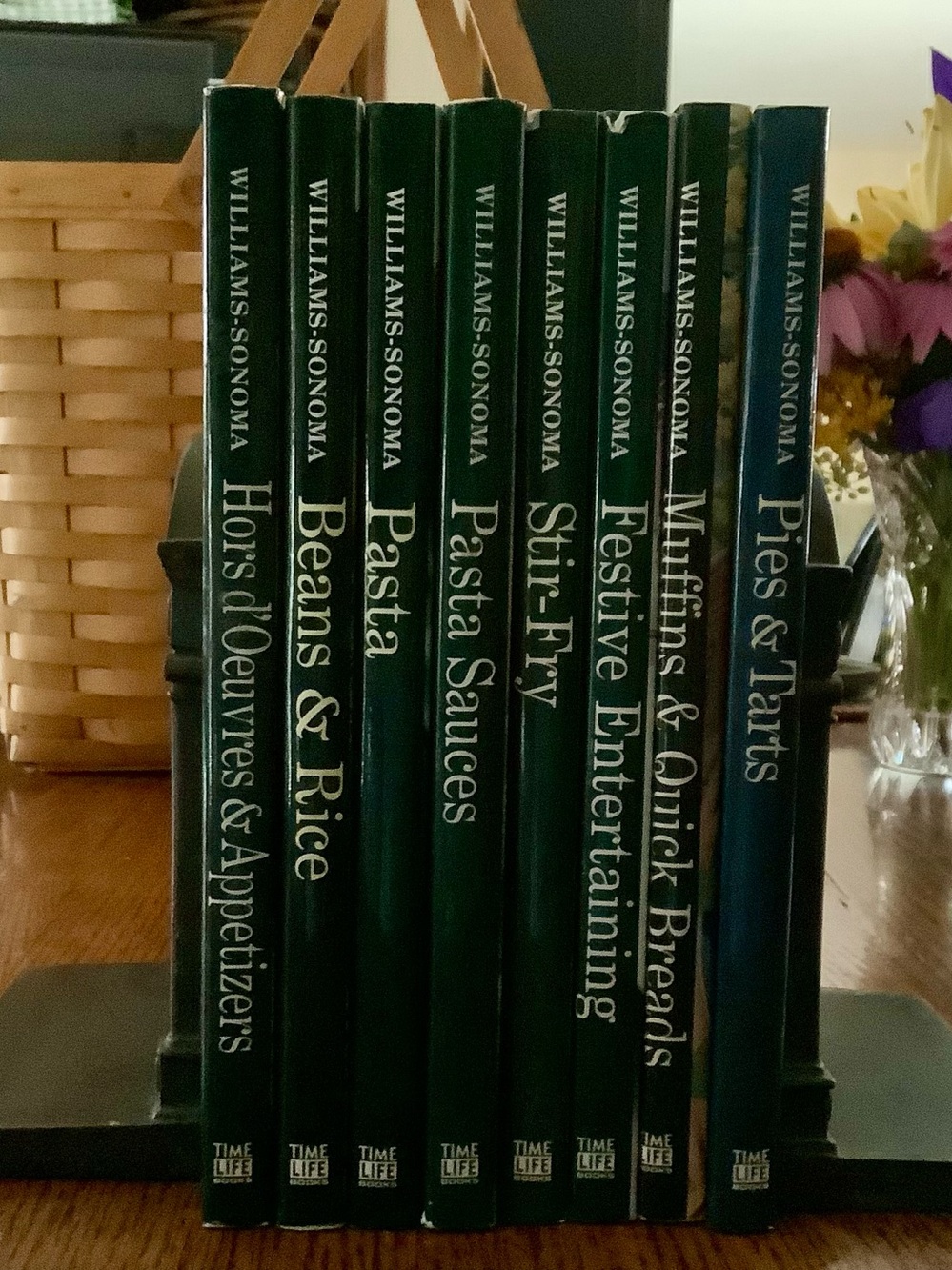 Set of 8 Williams-Sonoma Cookbooks